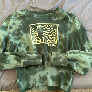 Keith Haring Crop Crewneck